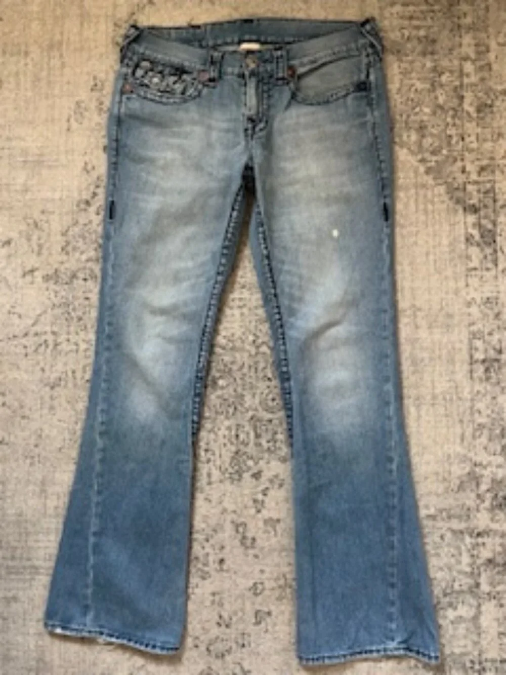 True Religion Brand Jeans Joey Super T Row 32 Seat 34